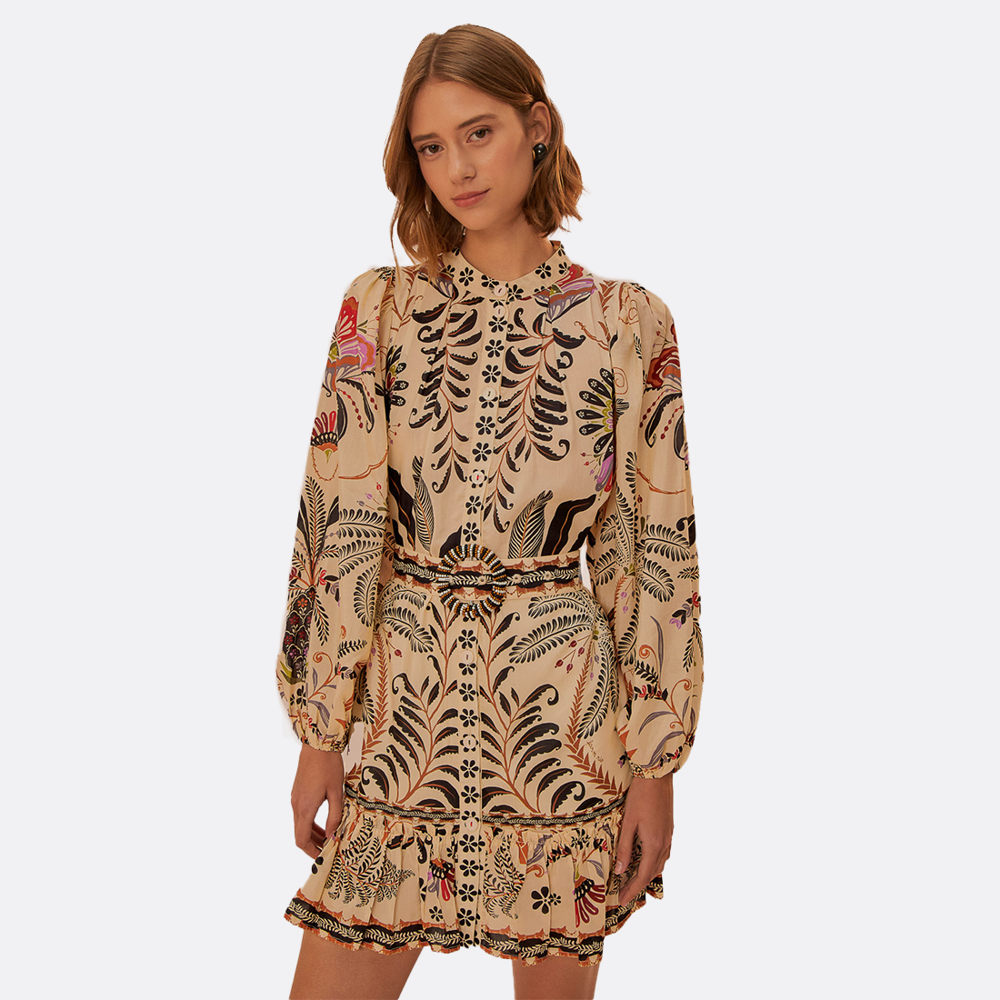 <PRODUCTTITLE> in Neutrals by FARM RIO.