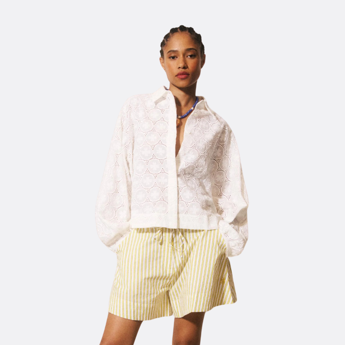 <PRODUCTTITLE> in White by FRNCH.