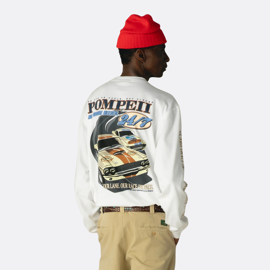 <PRODUCTTITLE> in White by Pompeii Brand.
