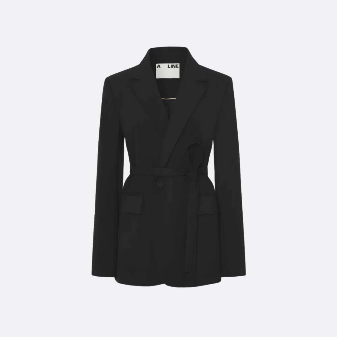 <PRODUCTTITLE> in Black by A LINE.