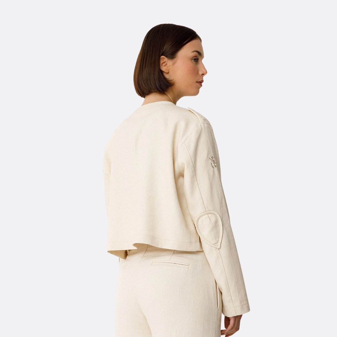 <PRODUCTTITLE> in Beige by SKFK.