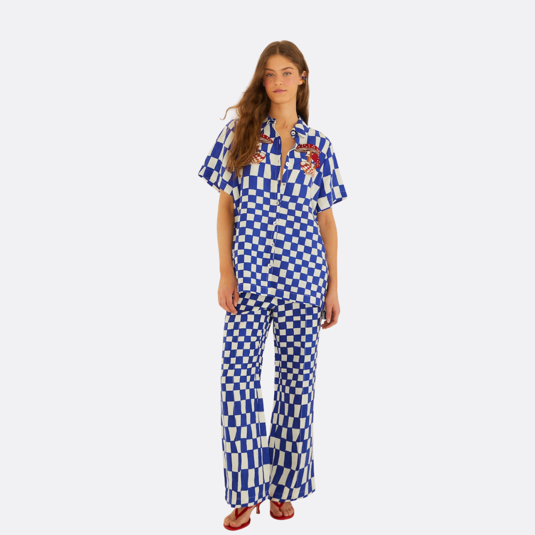 Checkered Pants