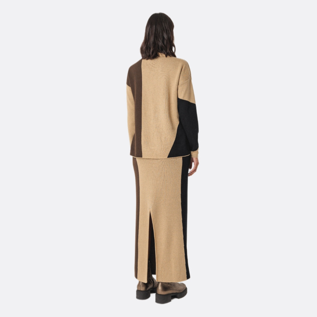 <PRODUCTTITLE> in Beige by SKFK.