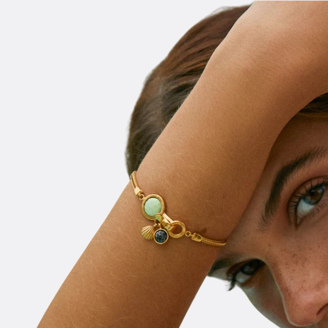 <PRODUCTTITLE> in Green by Sopro Jewellery.