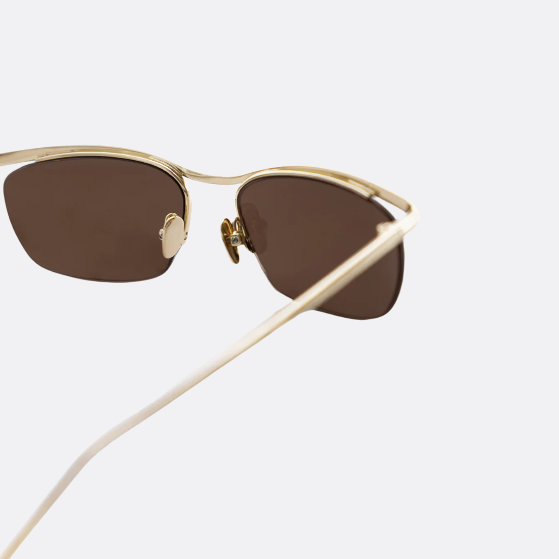 <PRODUCTTITLE> in Golden by Corlin Eyewear.