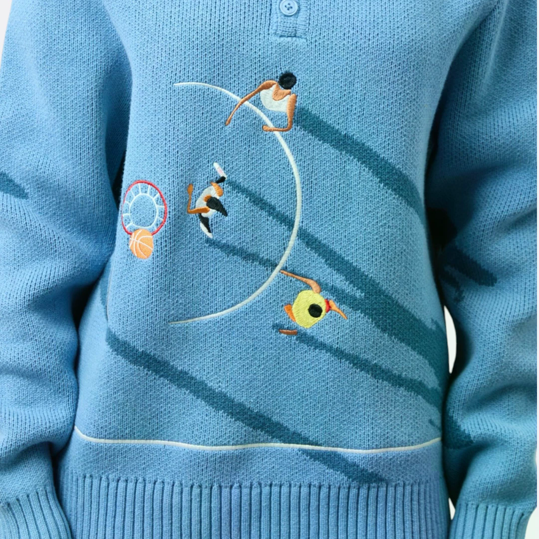 <PRODUCTTITLE> in Blue by House of Sunny.