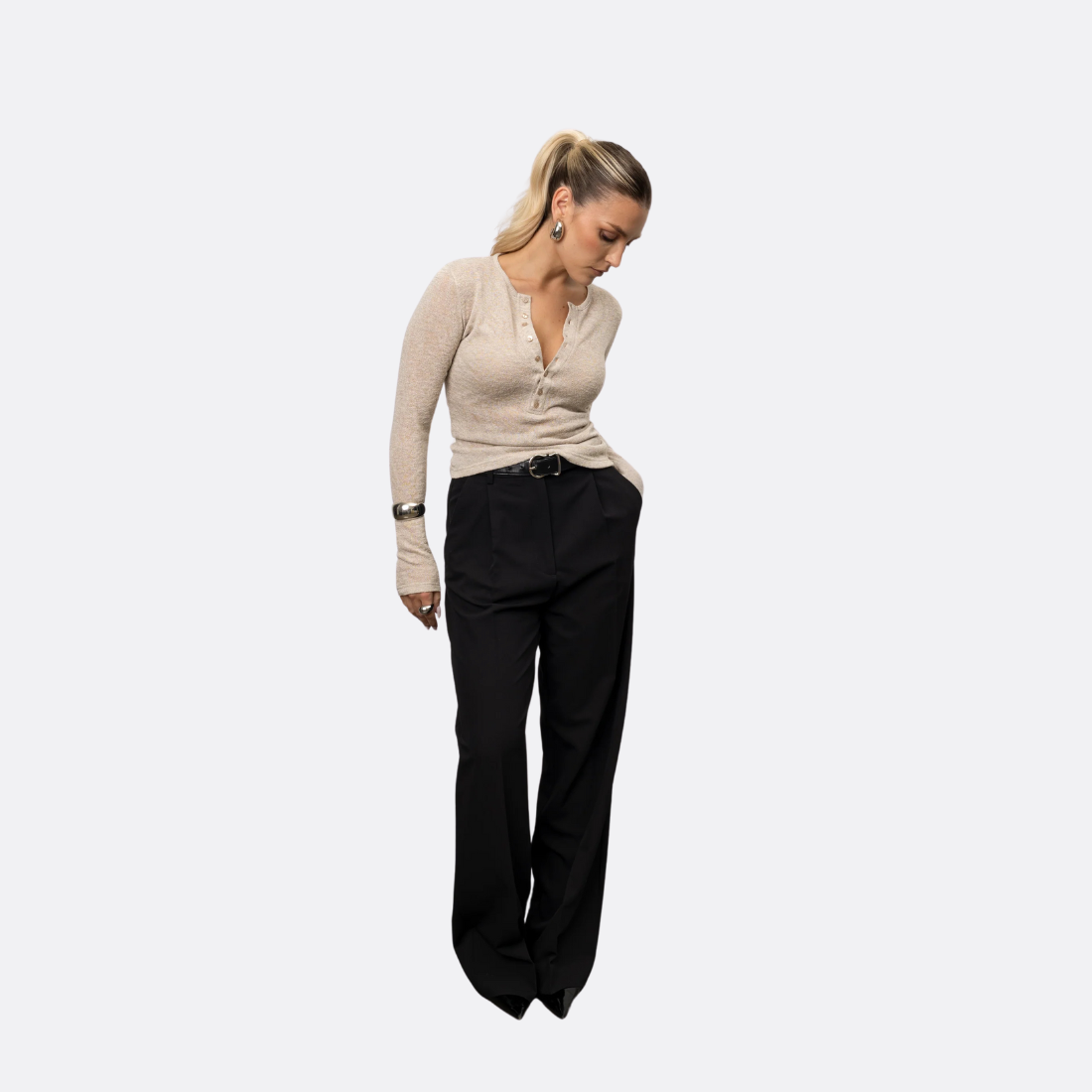<PRODUCTTITLE> in Beige by Guaja.