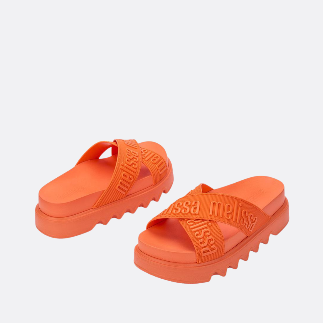 <PRODUCTTITLE> in Orange by Melissa.