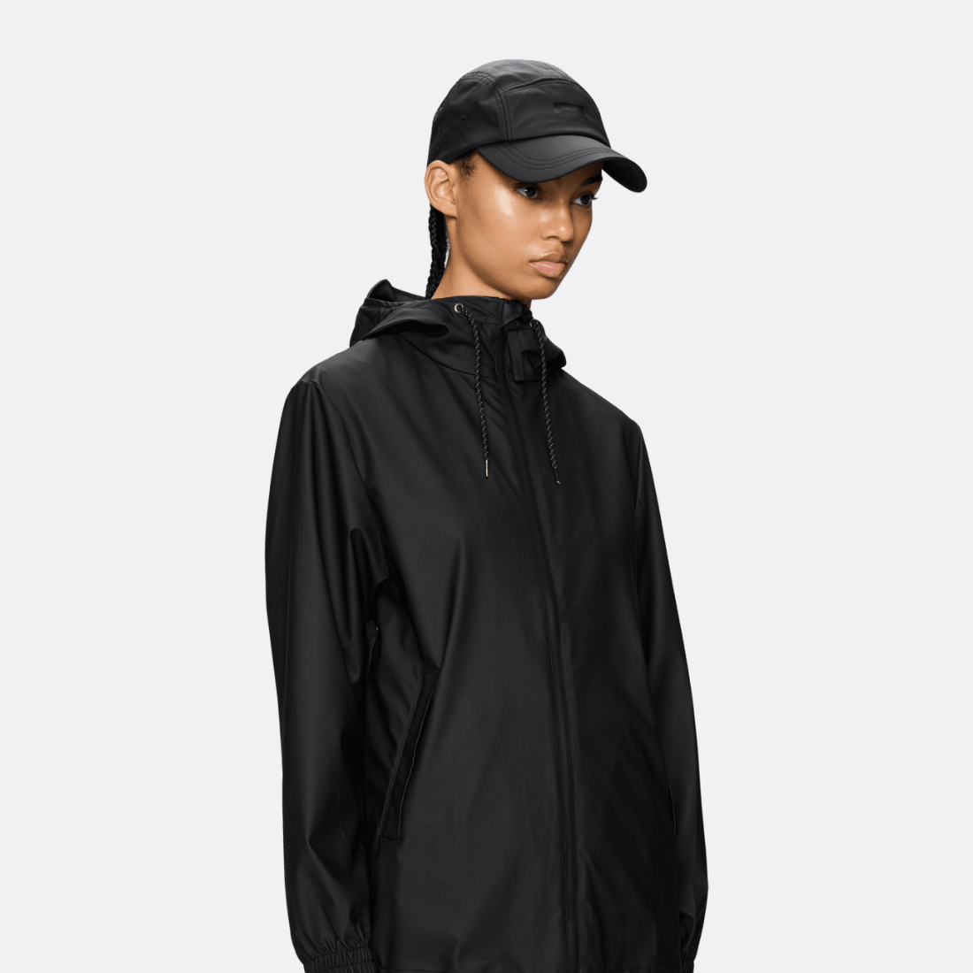 5 Panel Cap W1 Black