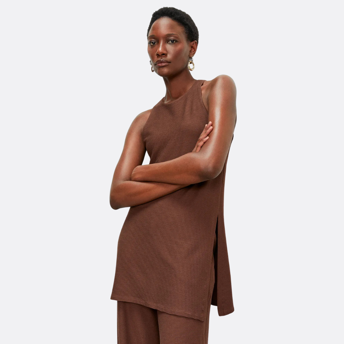 <PRODUCTTITLE> in Brown by Shoulder.