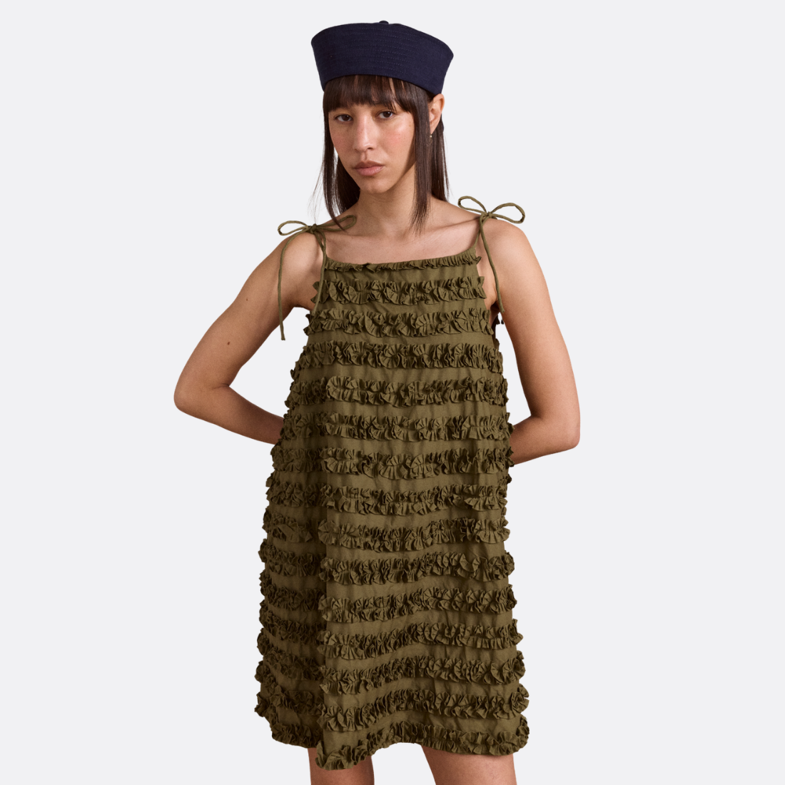 Leili Ruffle Dress