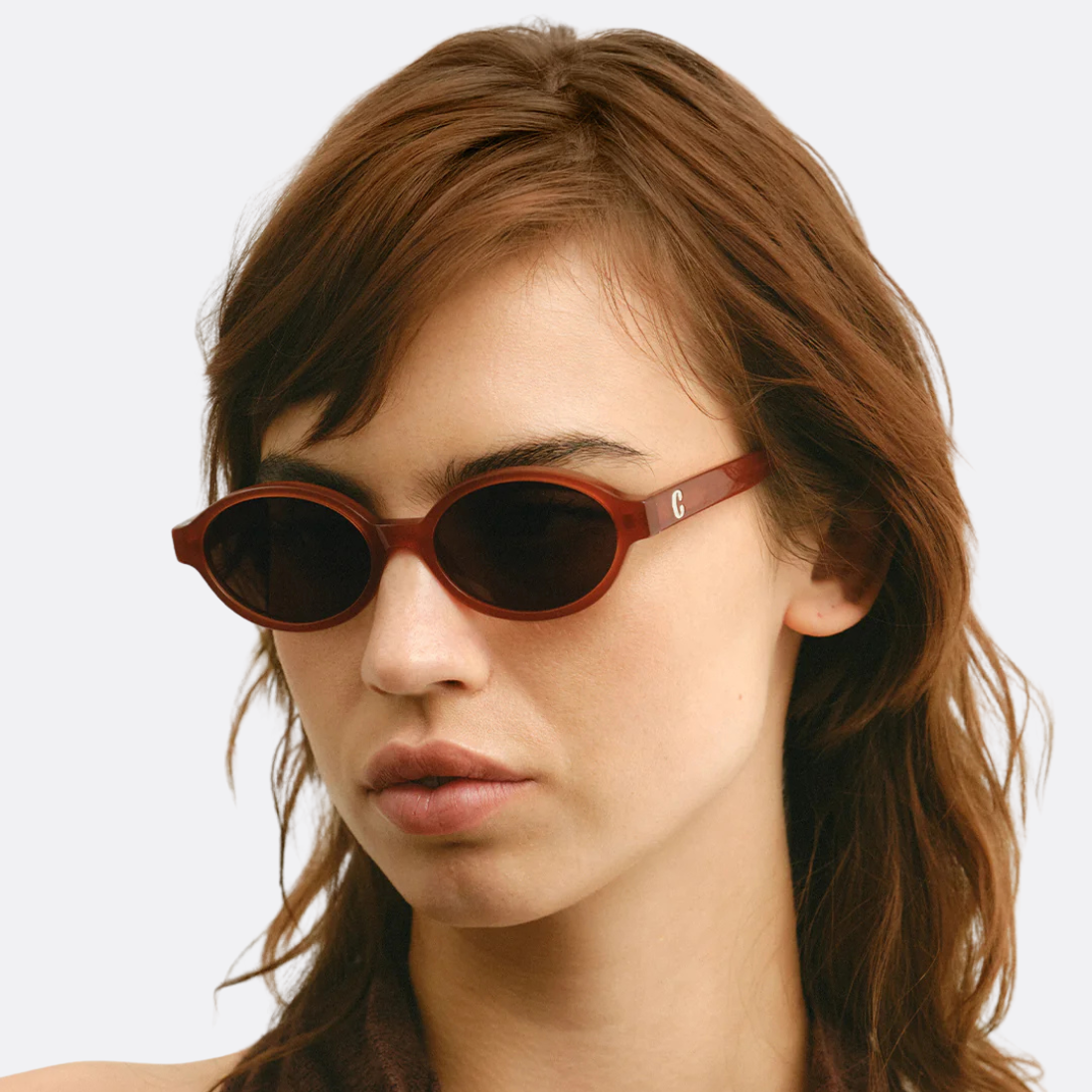 <PRODUCTTITLE> in Red by Corlin Eyewear.