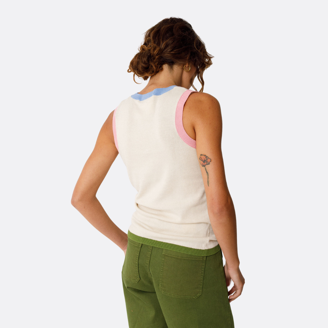<PRODUCTTITLE> in Beige by SKFK.