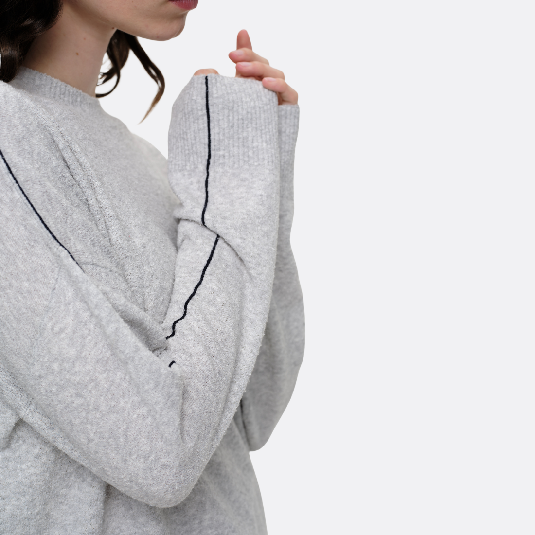 <PRODUCTTITLE> in Grey by Our Sister.