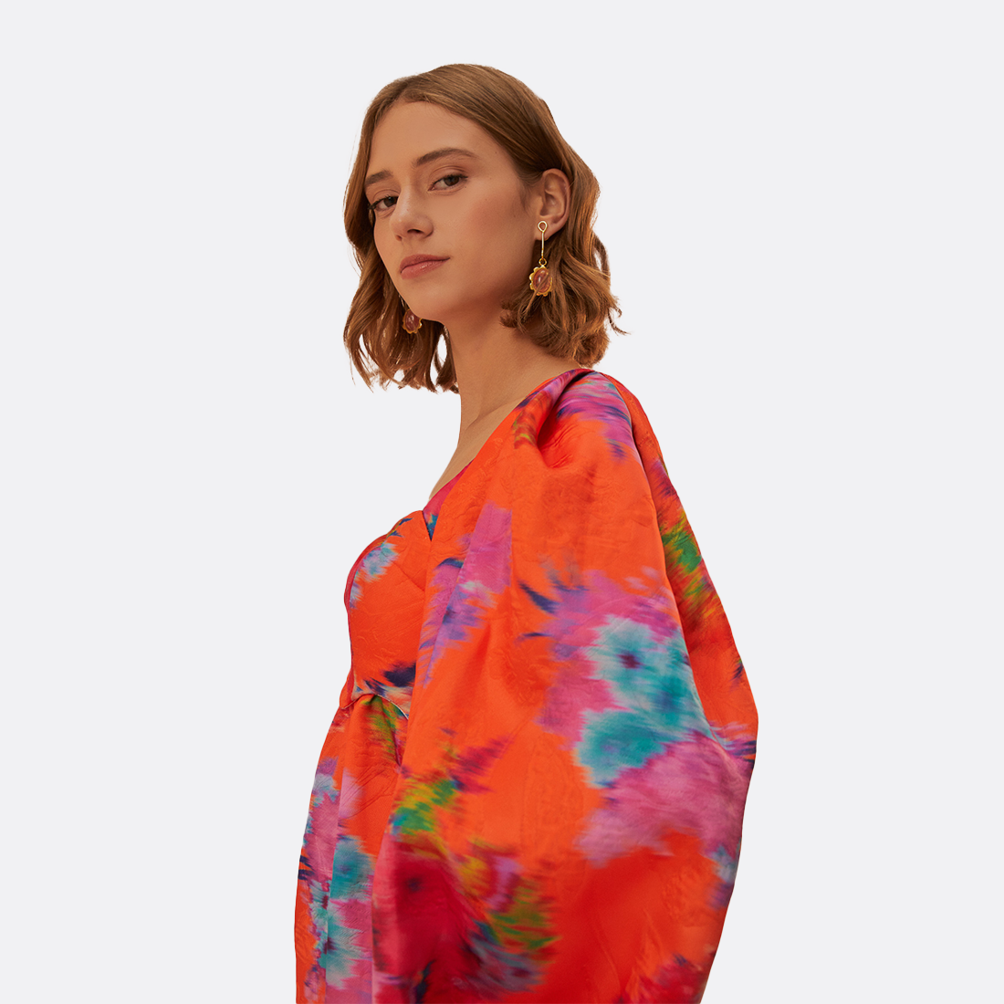 <PRODUCTTITLE> in Orange by FARM RIO.