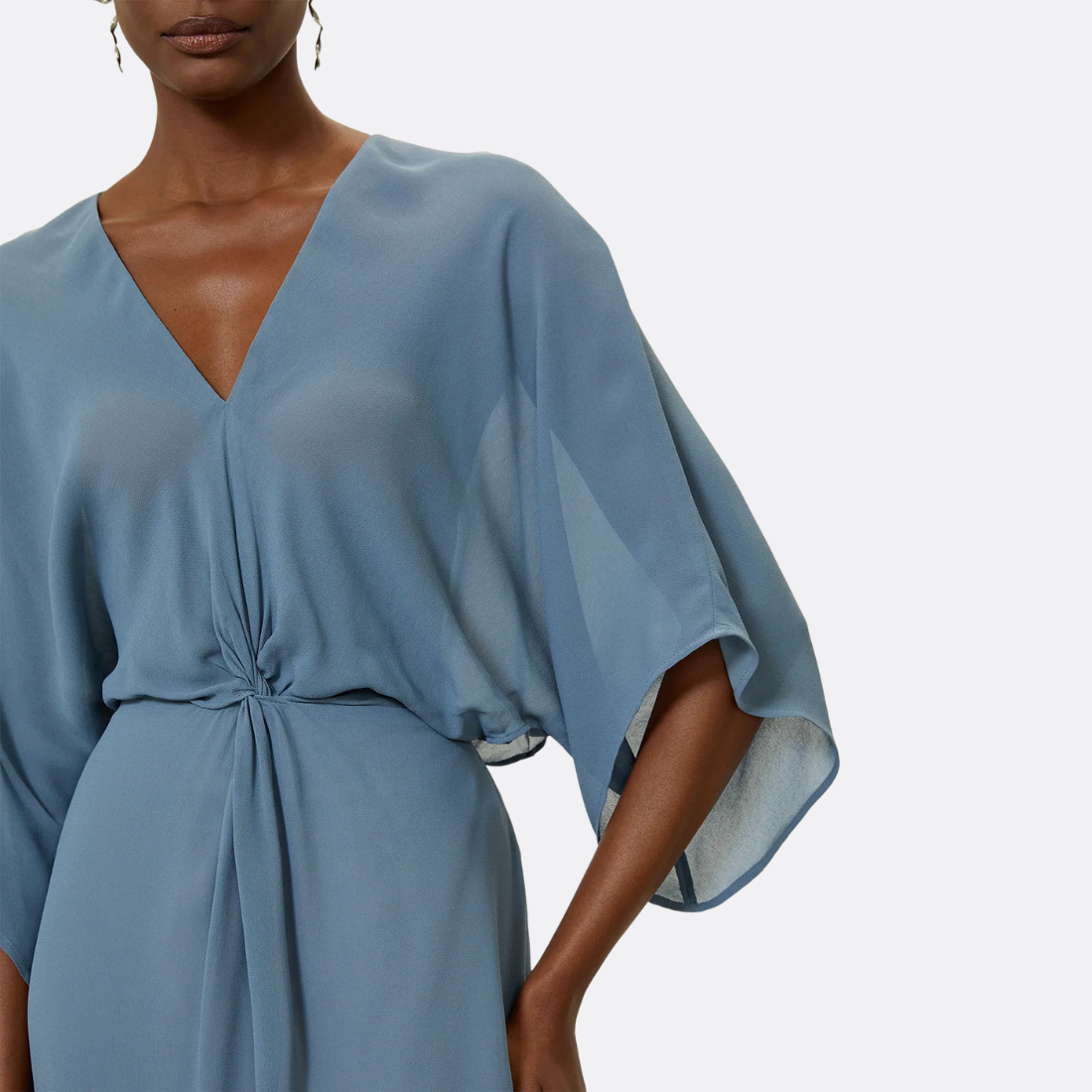 <PRODUCTTITLE> in Blue by Shoulder.