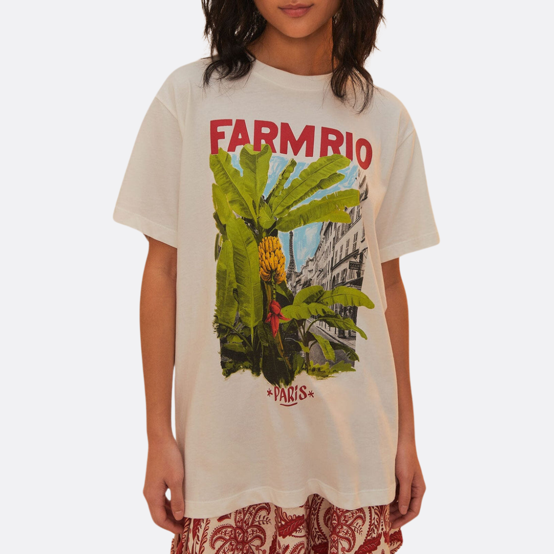 <PRODUCTTITLE> in White by FARM RIO.