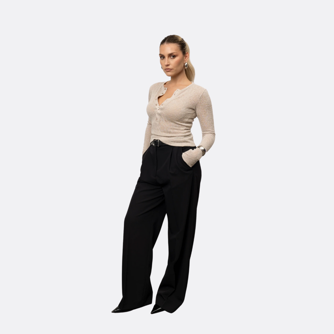 <PRODUCTTITLE> in Beige by Guaja.