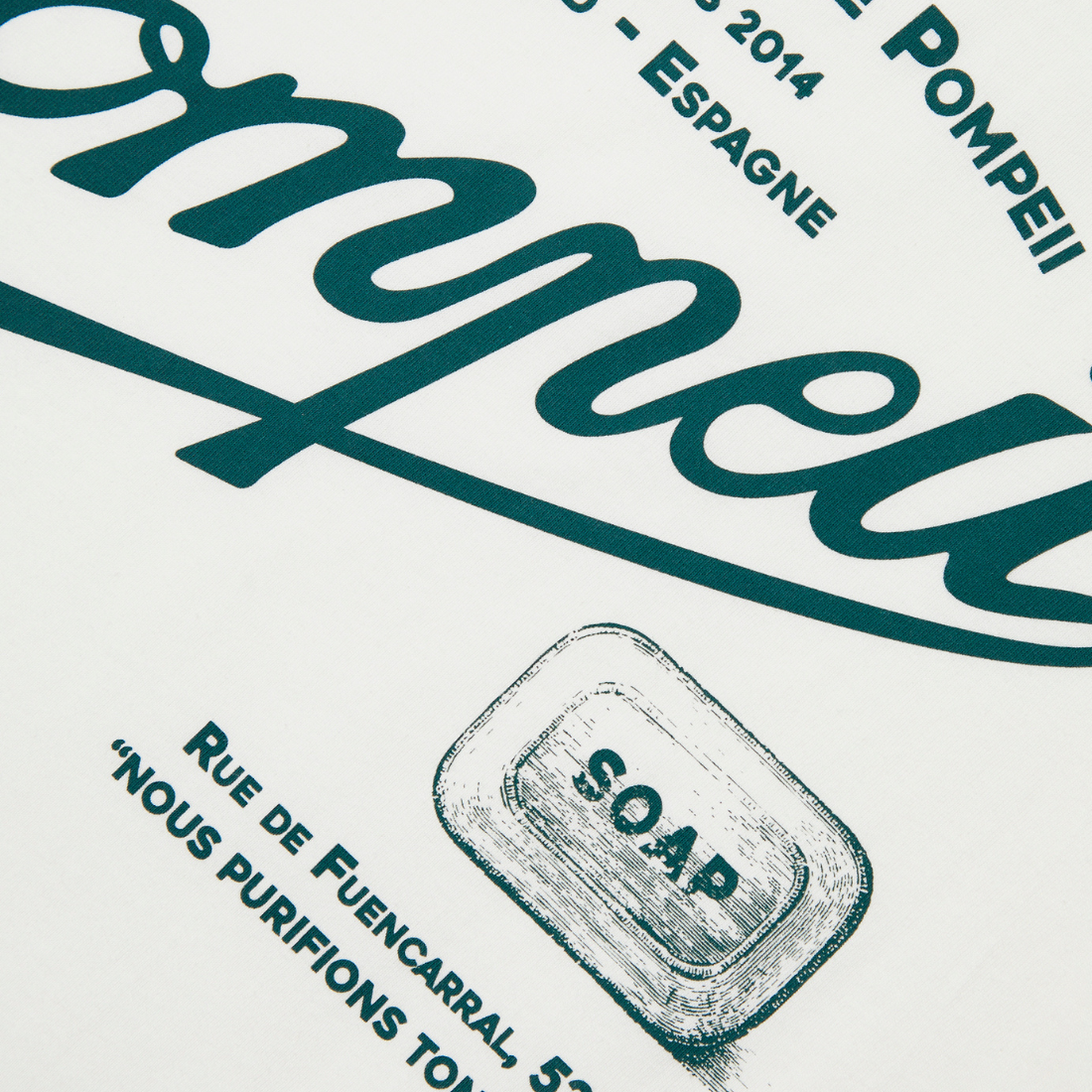<PRODUCTTITLE> in White by Pompeii Brand.