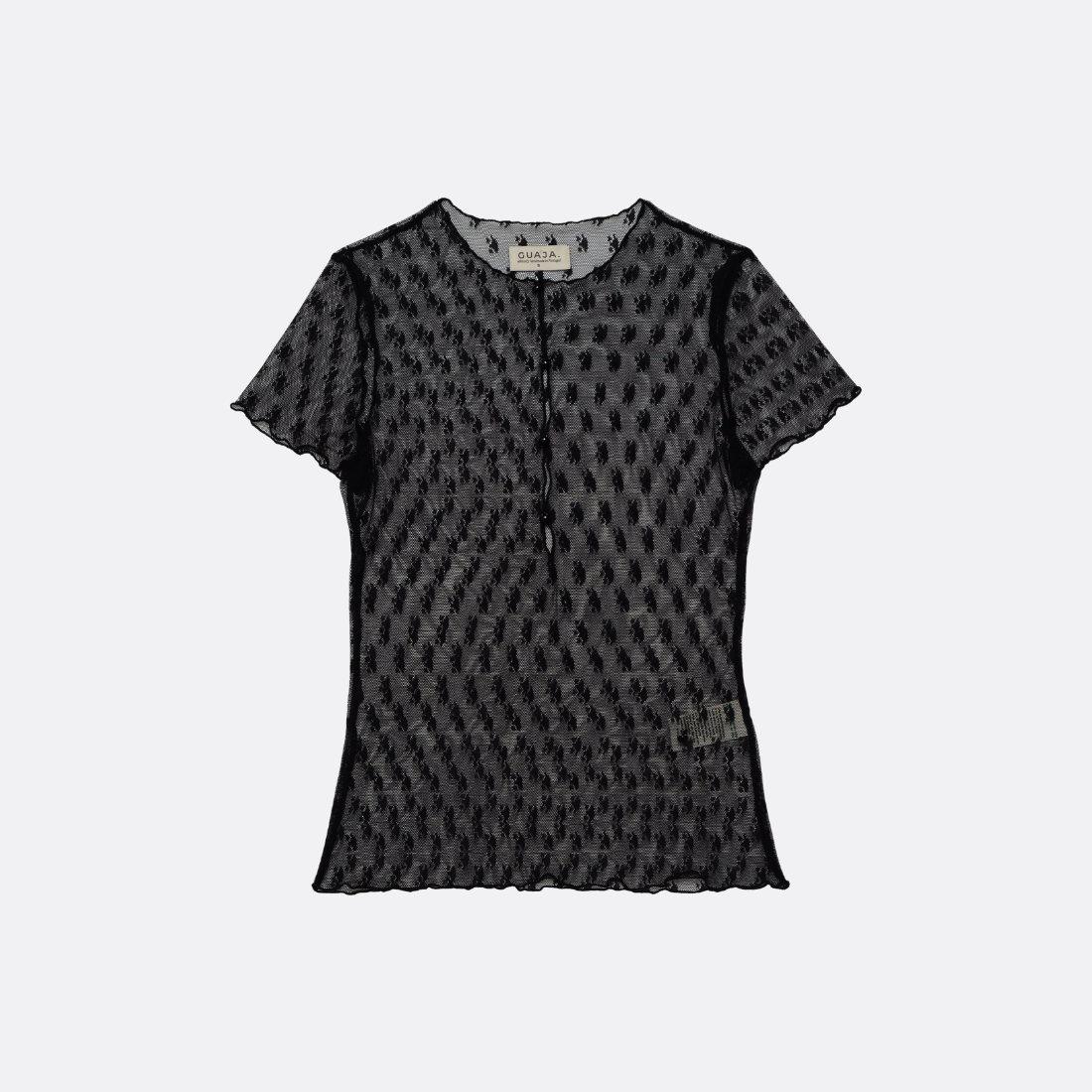 Camiseta de encaje Scarlett Sheer