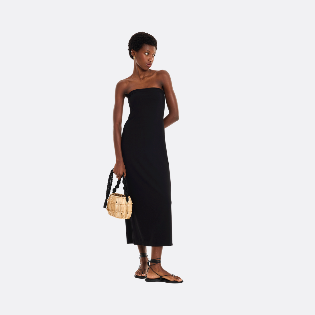 Nos trägerloses Kleid
