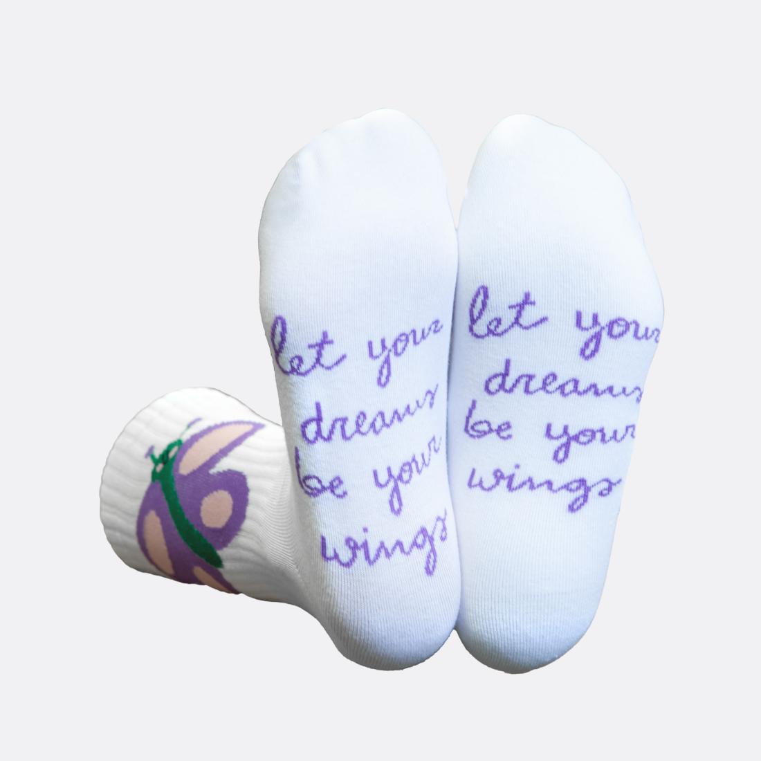 <PRODUCTTITLE> in White by Eat my socks.