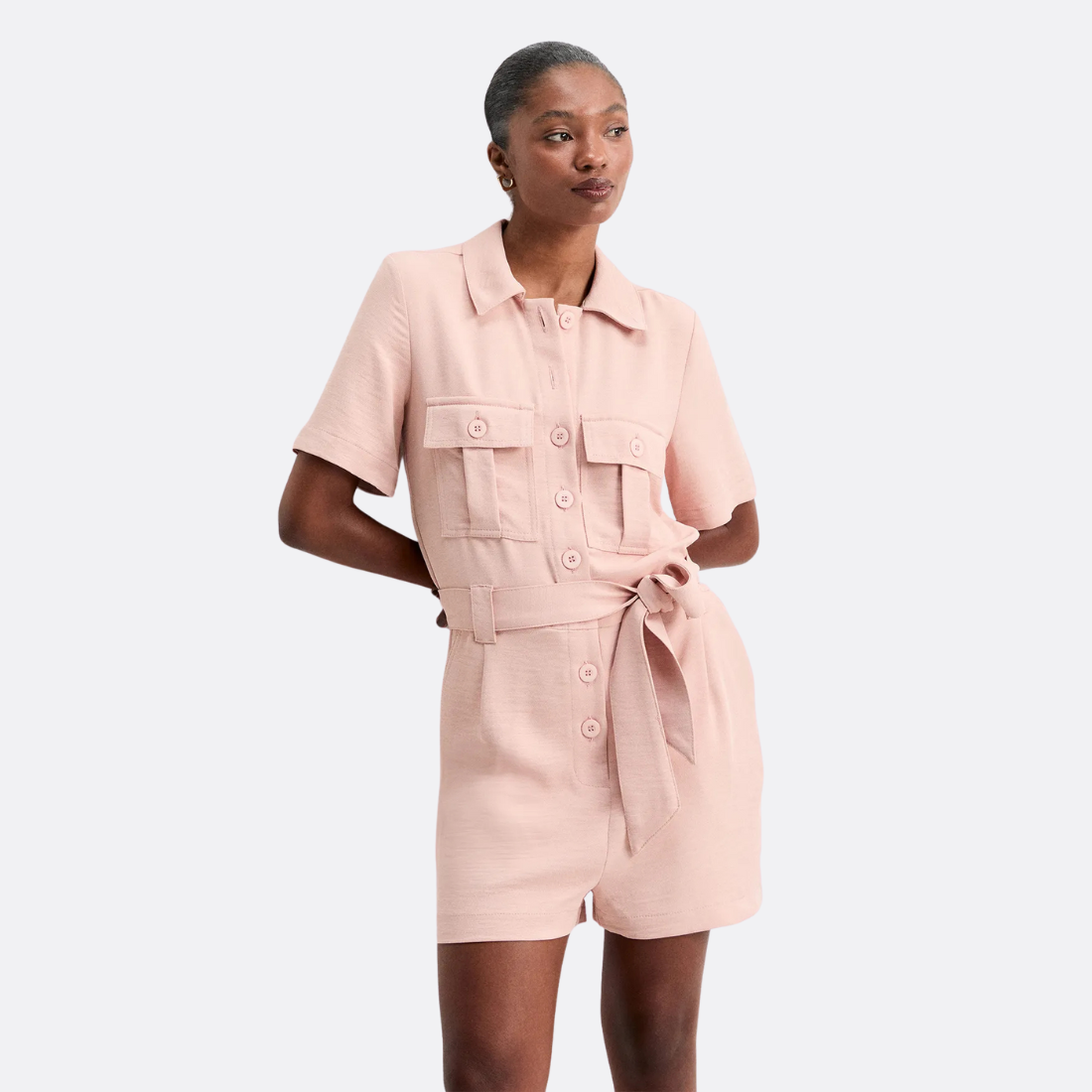 <PRODUCTTITLE> in Pink by Shoulder.
