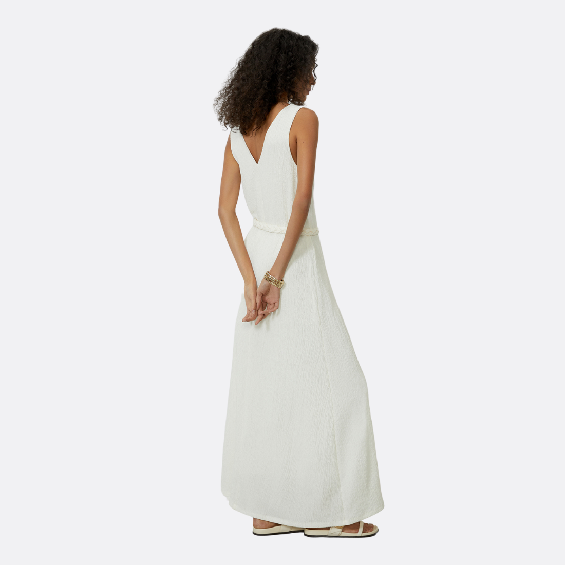 <PRODUCTTITLE> in White by Shoulder.