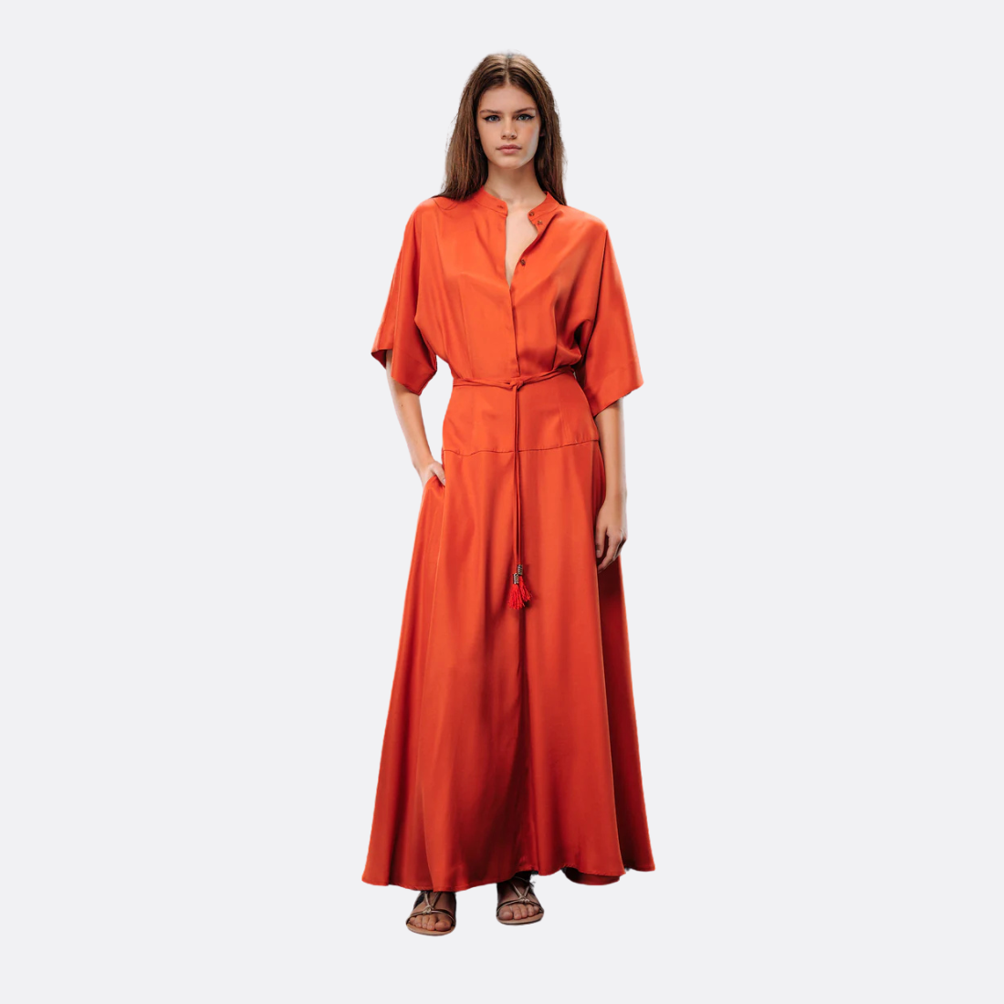 <PRODUCTTITLE> in Orange by A LINE.