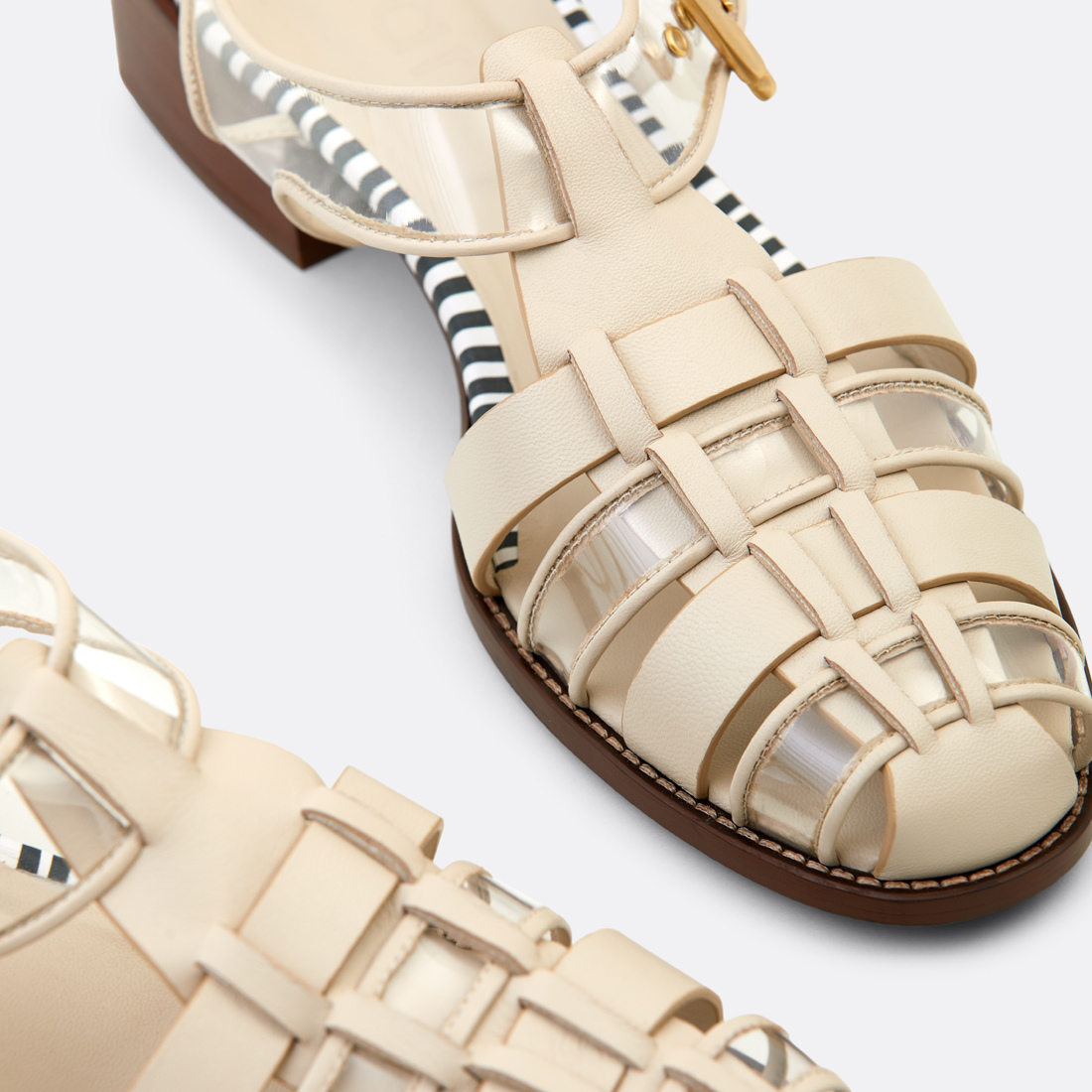 Sandalias de trama