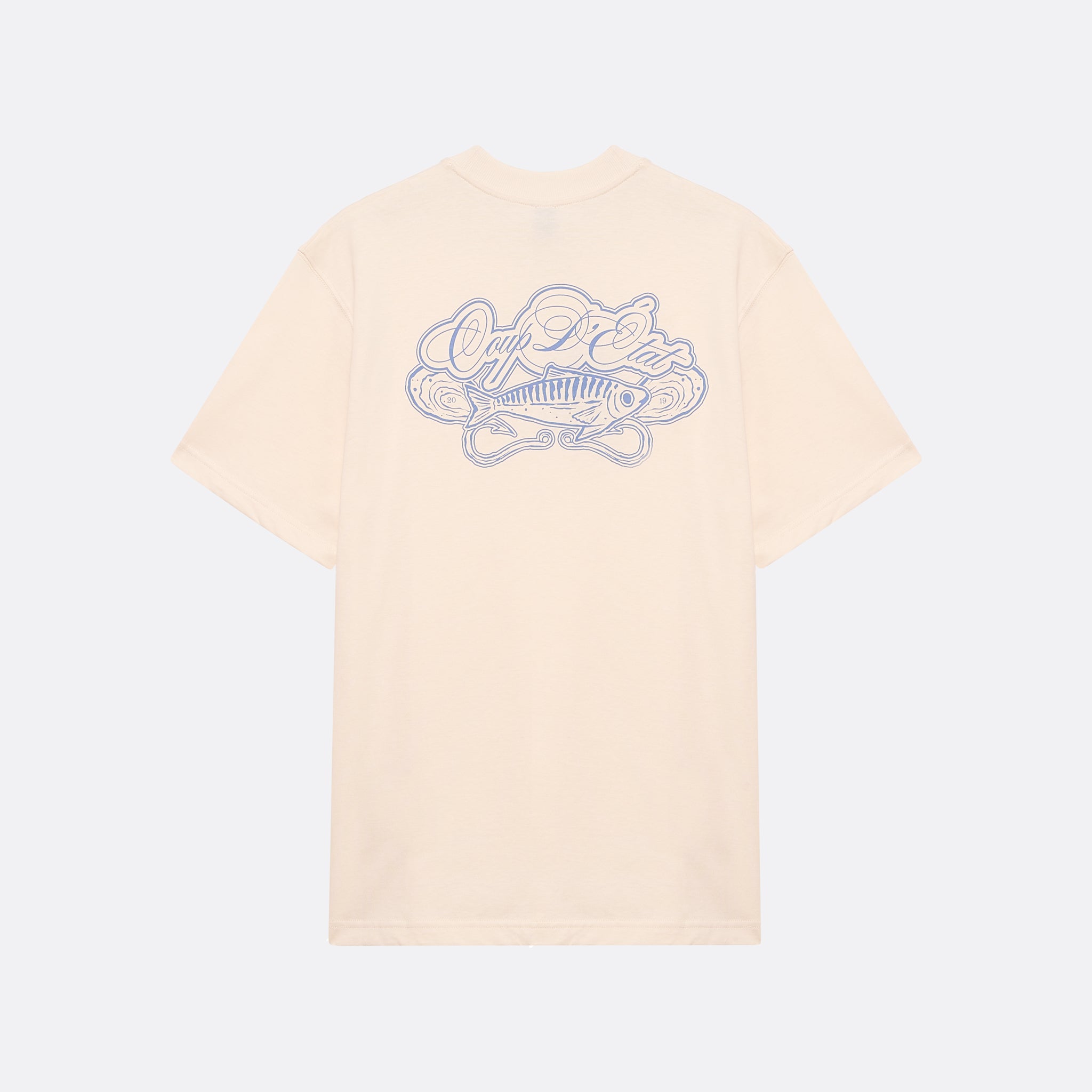 Sardine Tee Blue Print