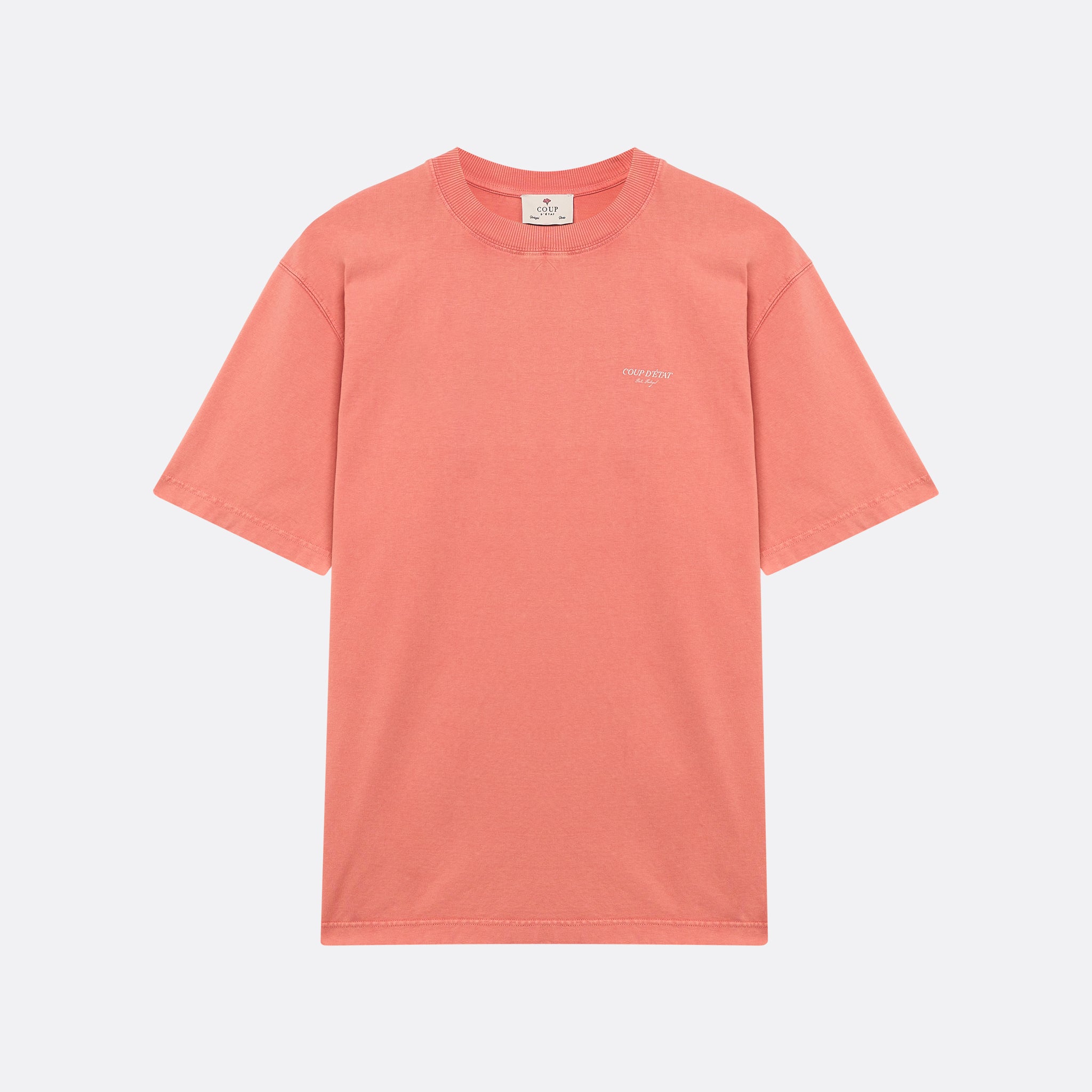 Foz do Douro tee rose whased