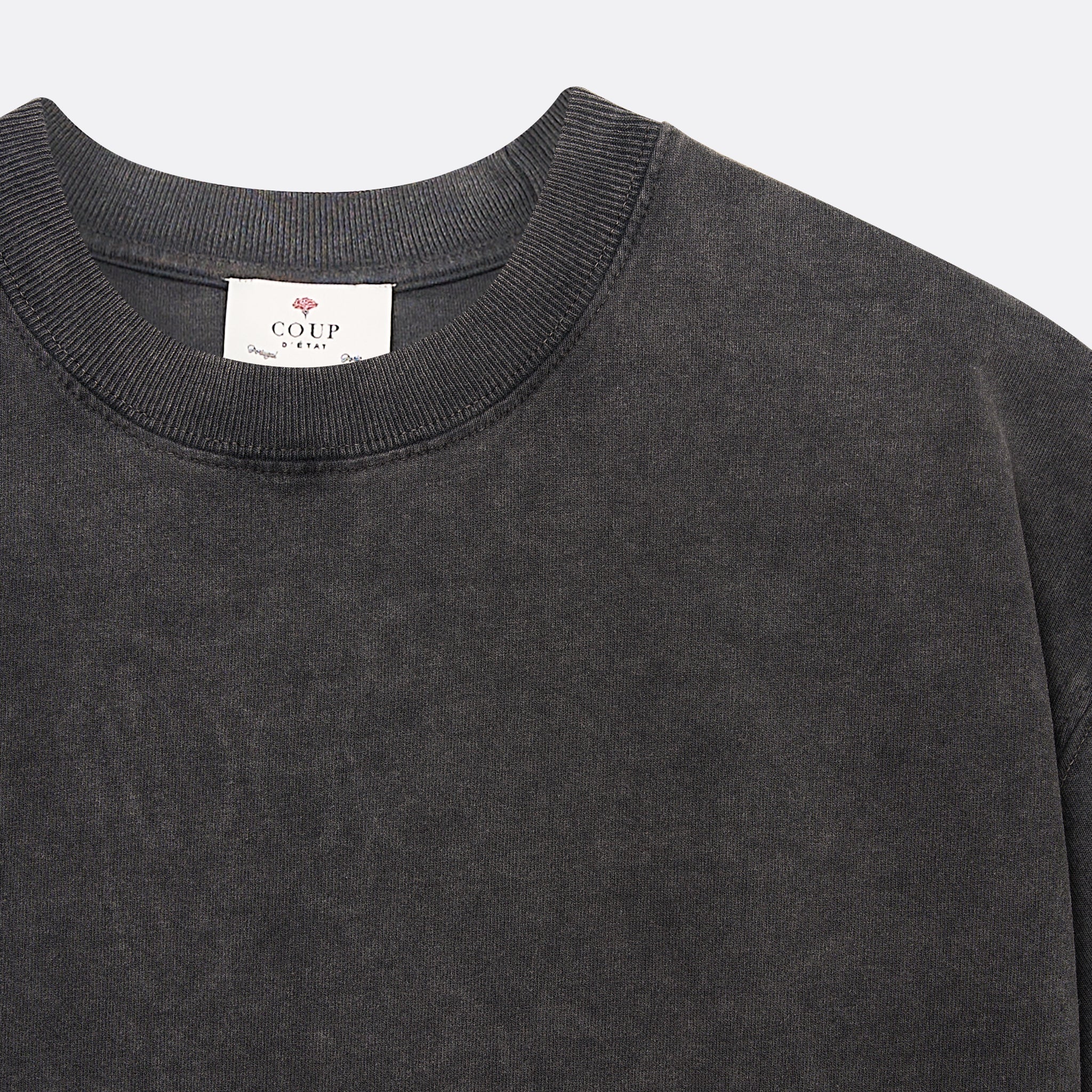 Sailing Rope Tee Black Whashed