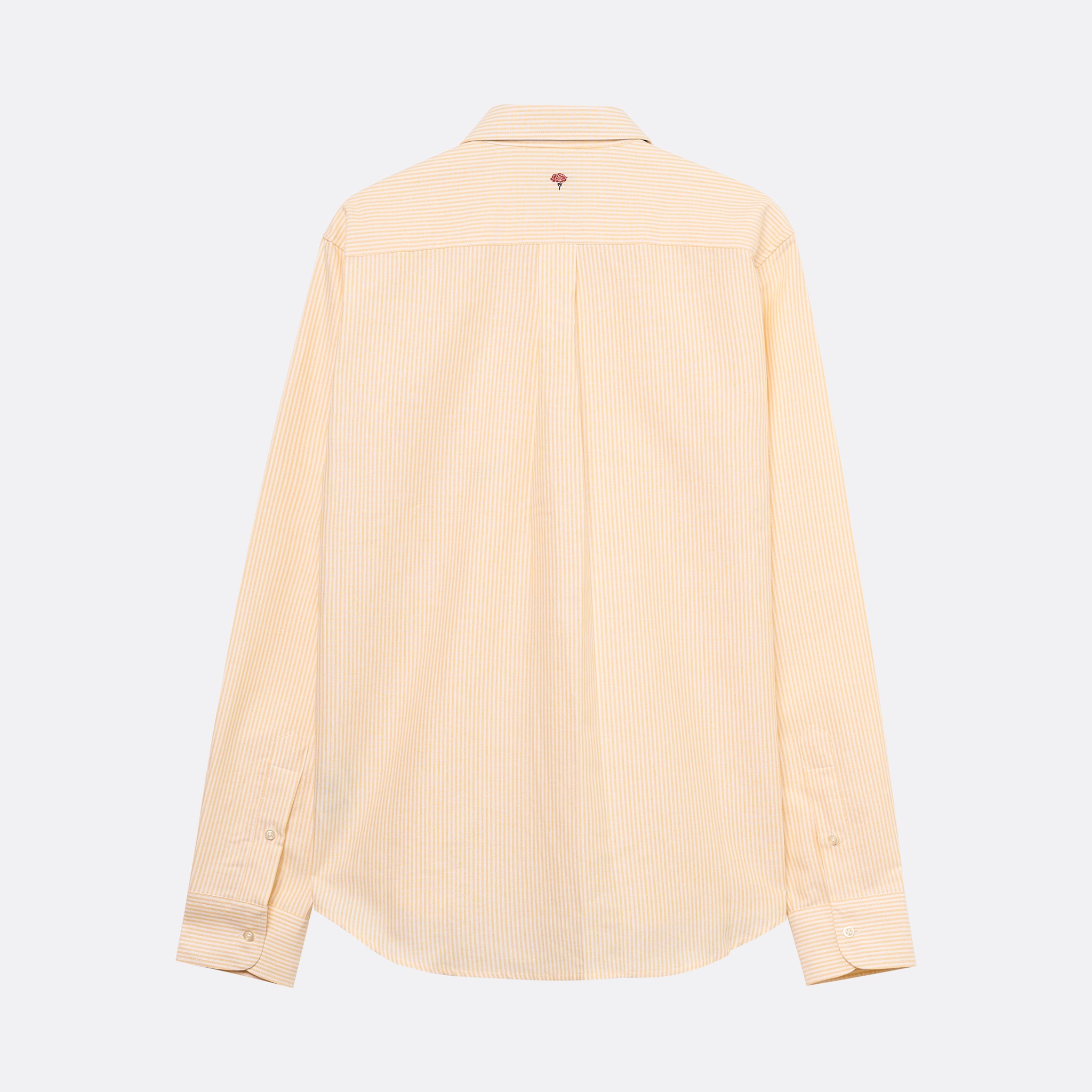 Chemise de poche jaune rayée