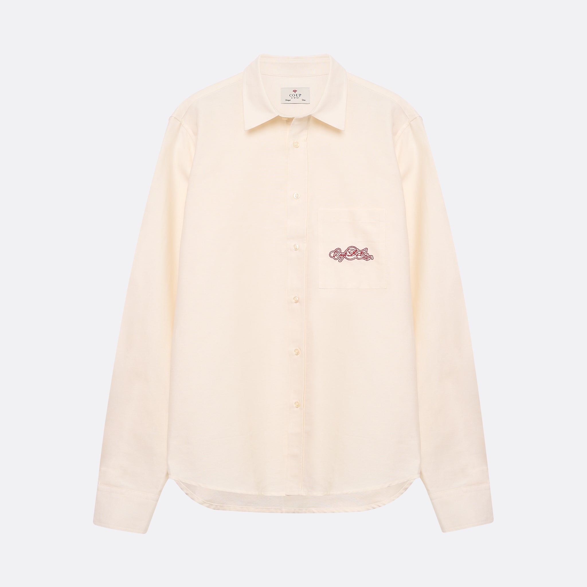 Chemise de poche cassée
