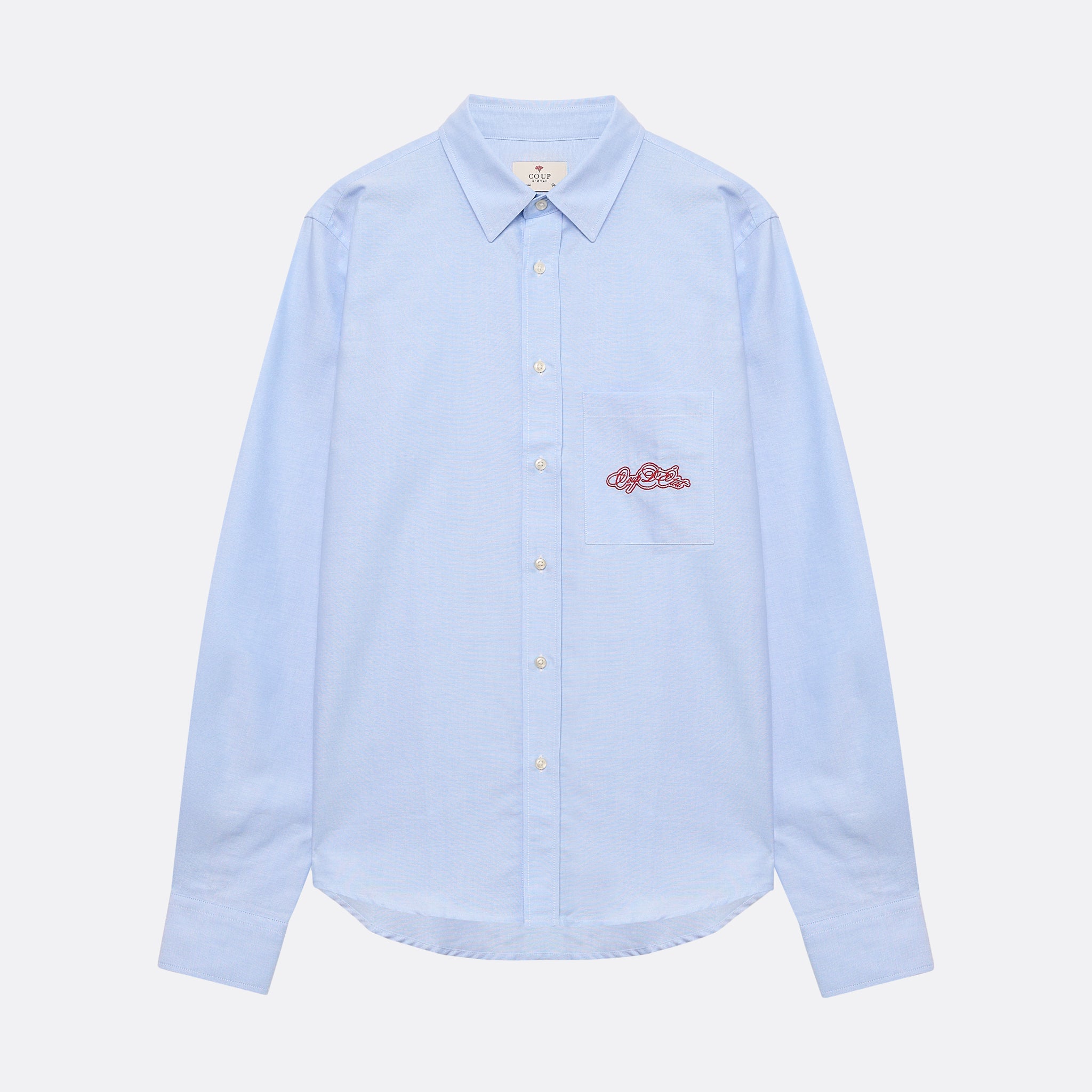 Chemise de poche oxford