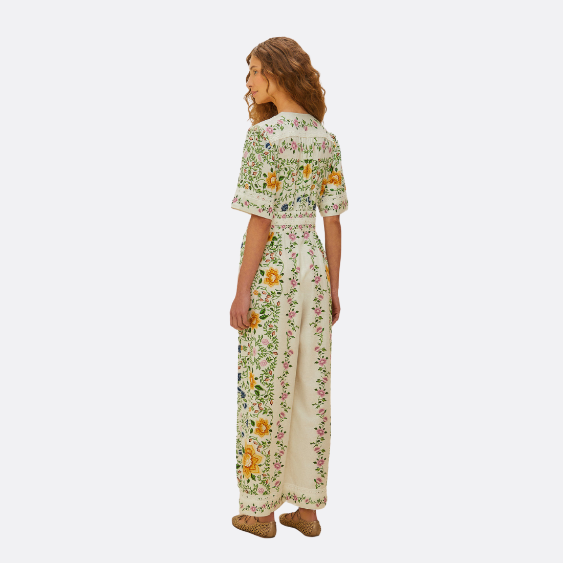 Overall-Volks-Blumen-Off-White