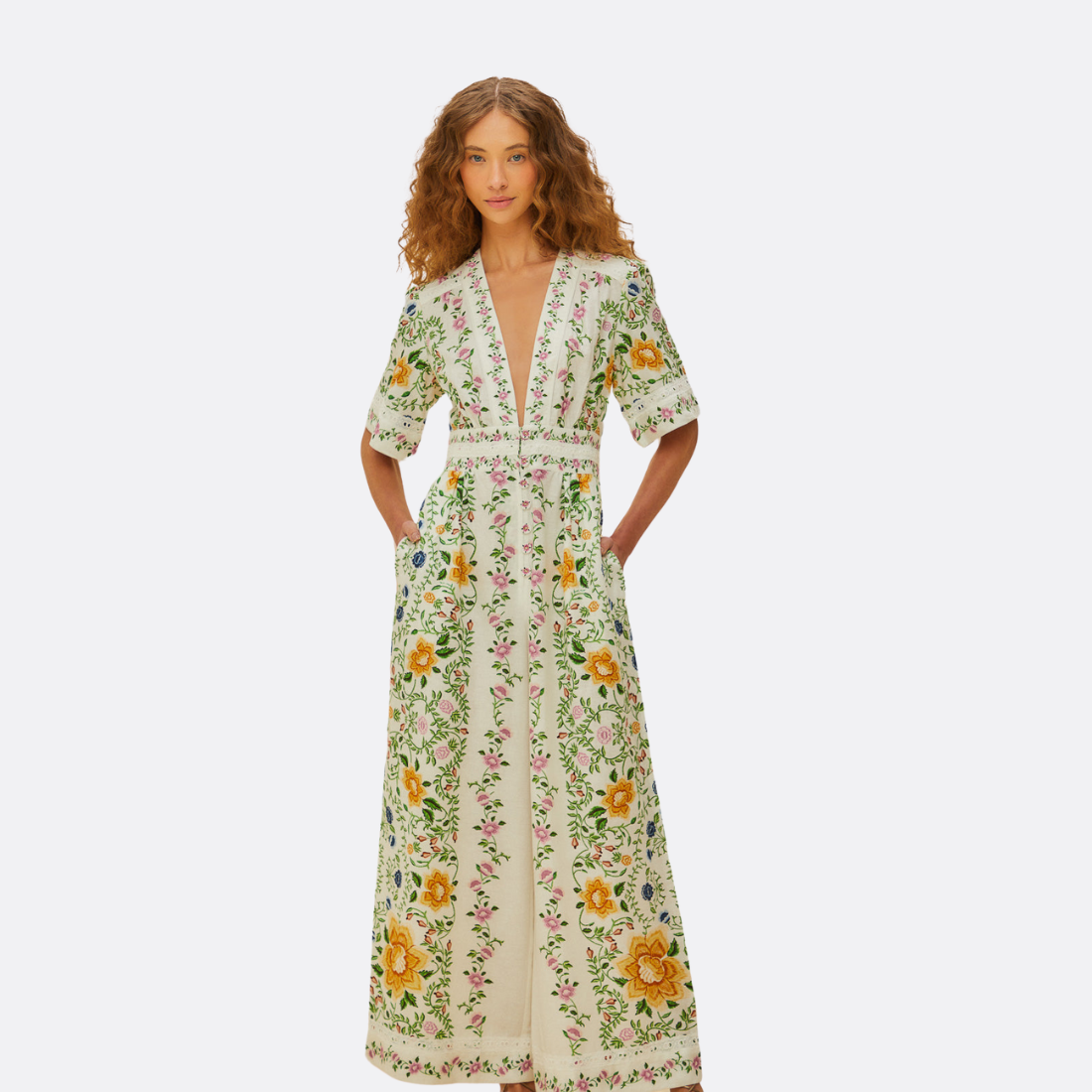 Overall-Volks-Blumen-Off-White