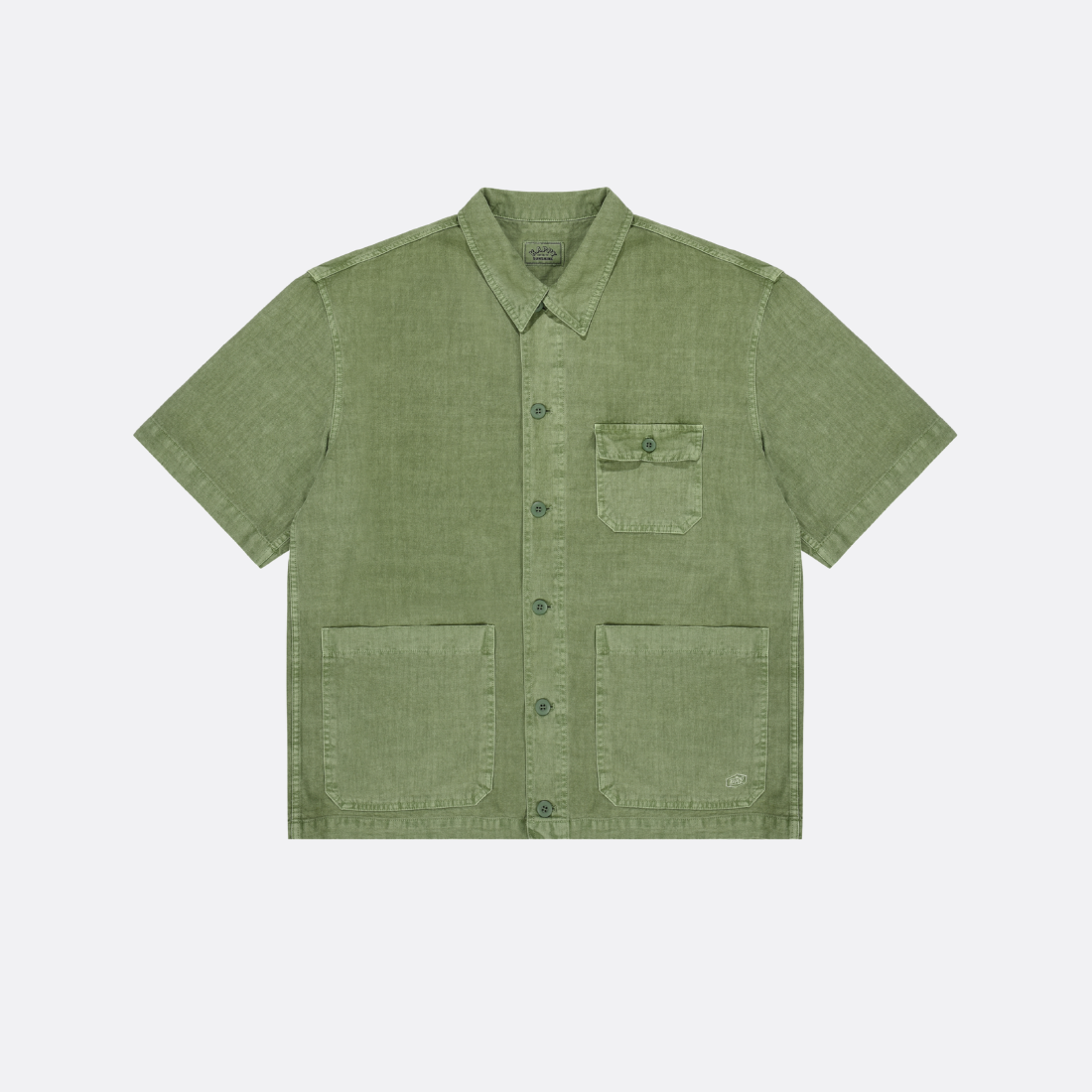 Chaqueta de media camisas de pigmento