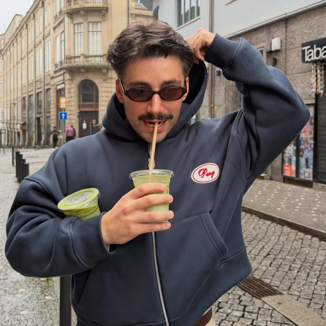 Heavyweight Patch Zip Hoodie