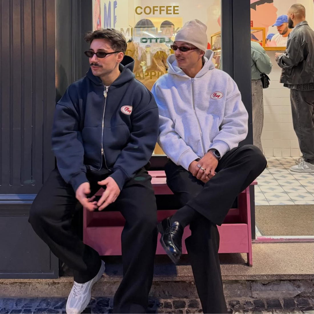 Heavyweight Patch Zip Hoodie