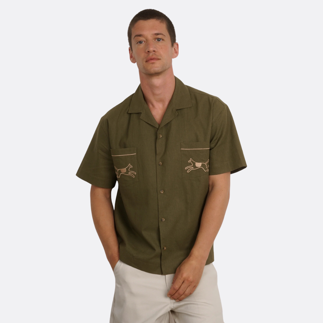 <PRODUCTTITLE> in Green by Gandaia.