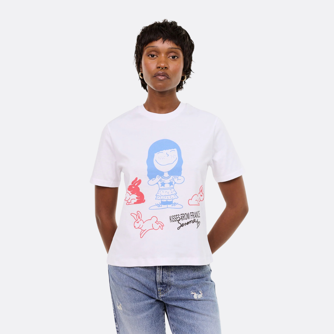 <PRODUCTTITLE> in White by Carne Bollente.