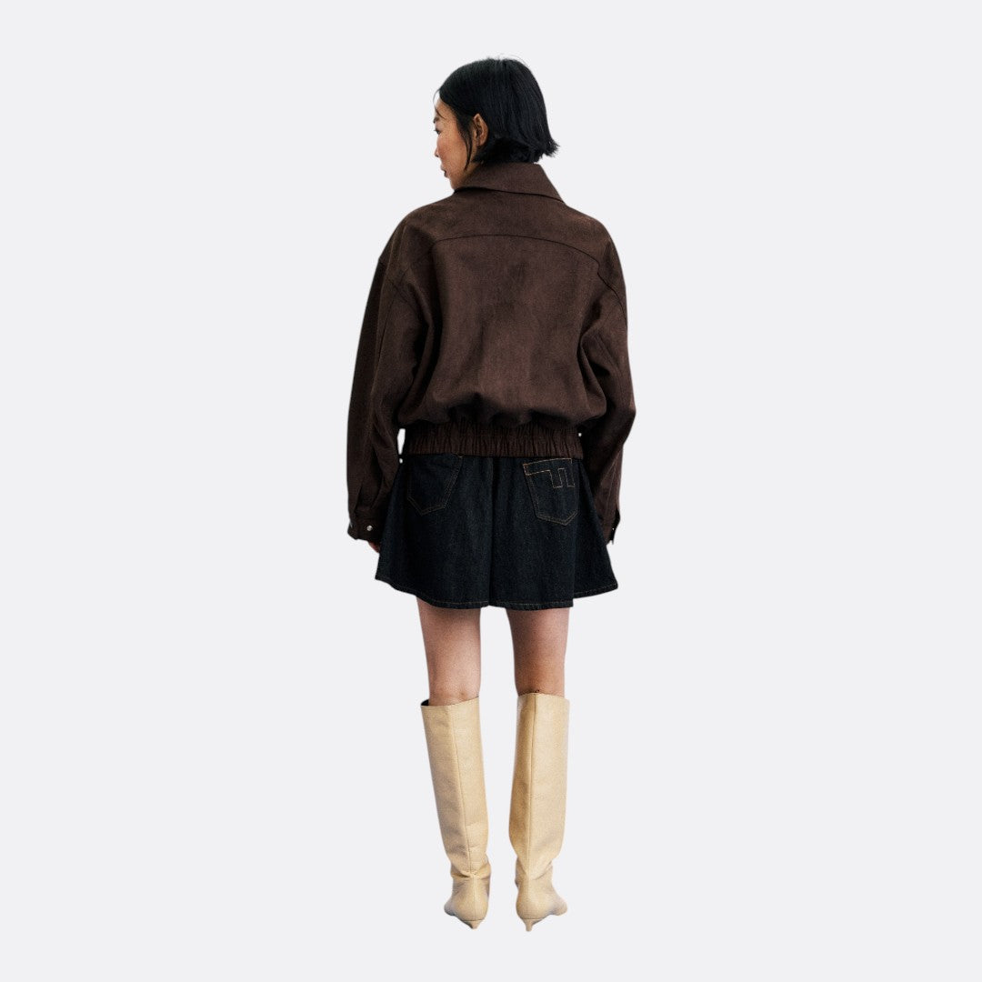 <PRODUCTTITLE> in Brown by FRNCH.