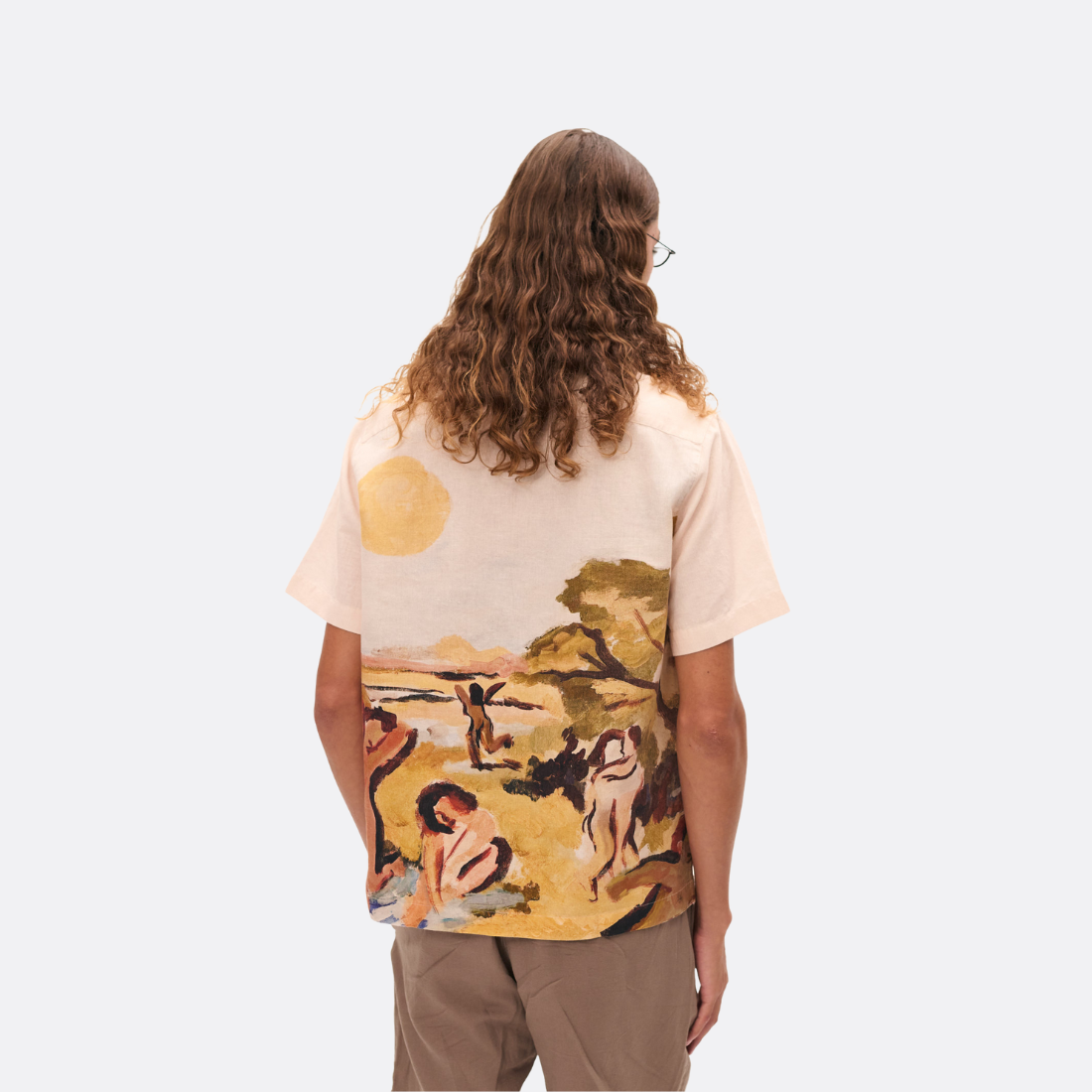 <PRODUCTTITLE> in Beige by Carne Bollente.