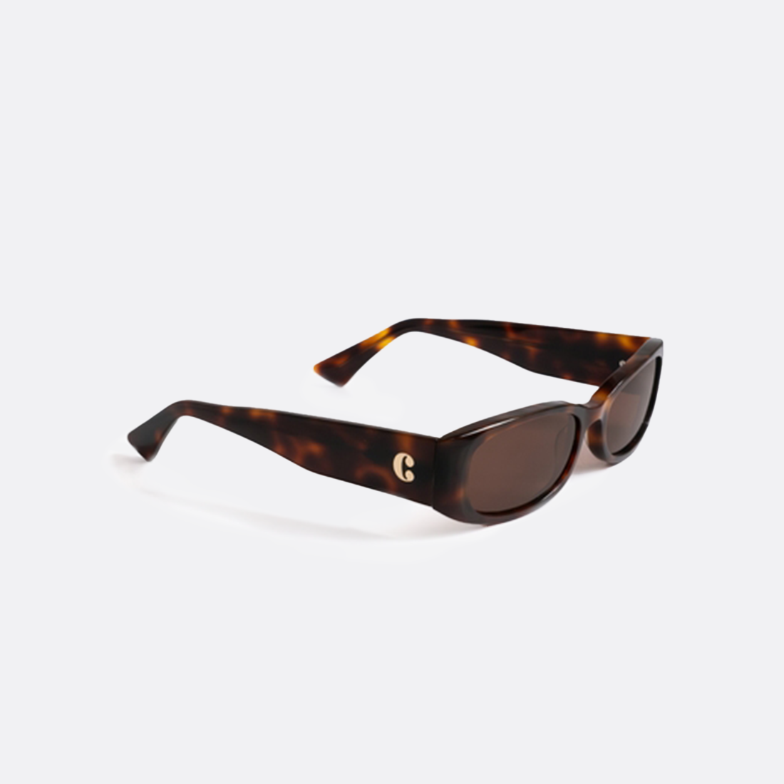<PRODUCTTITLE> in Brown by Corlin Eyewear.