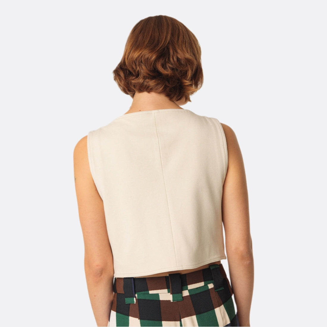 <PRODUCTTITLE> in Beige by SKFK.