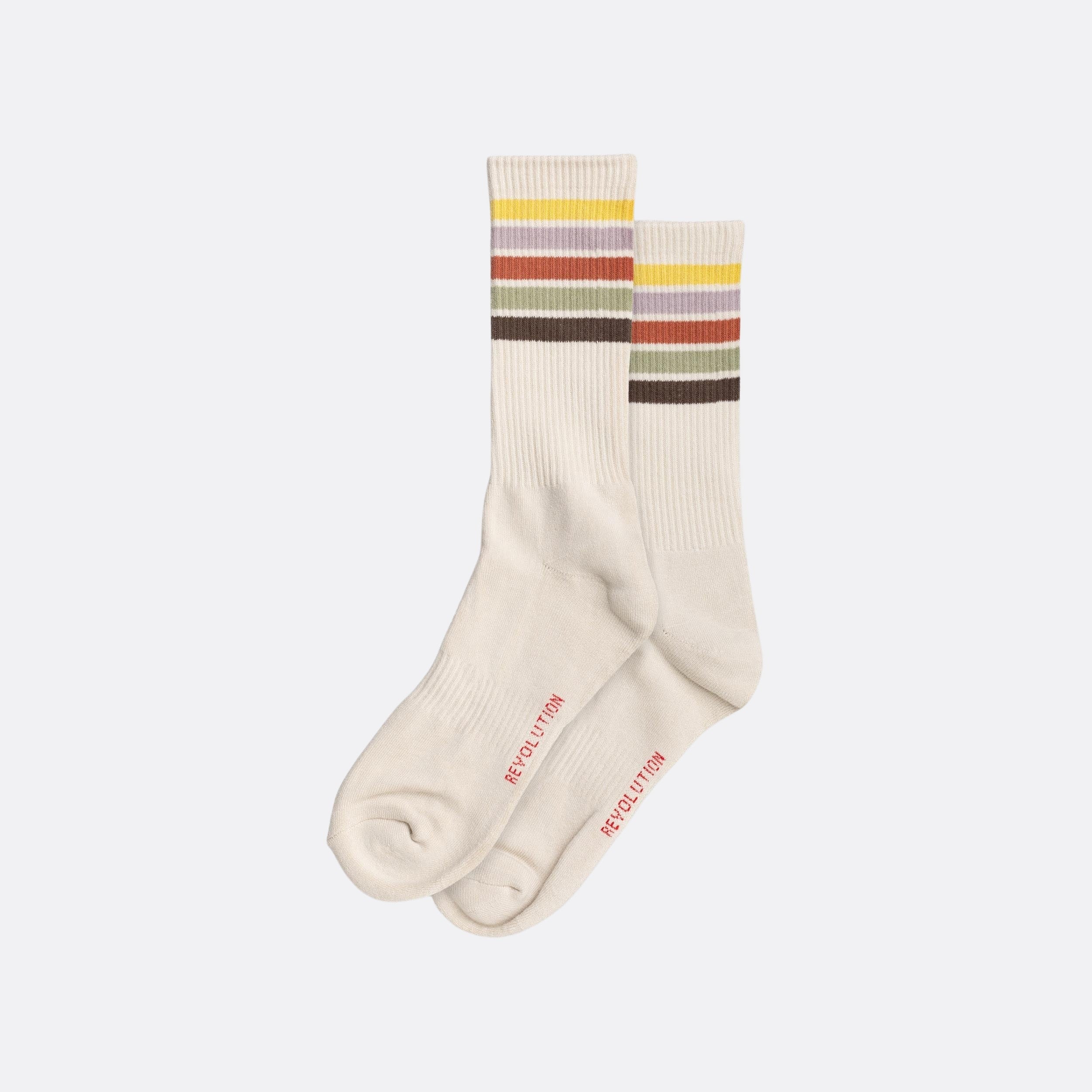 Jaquard Crew Sock