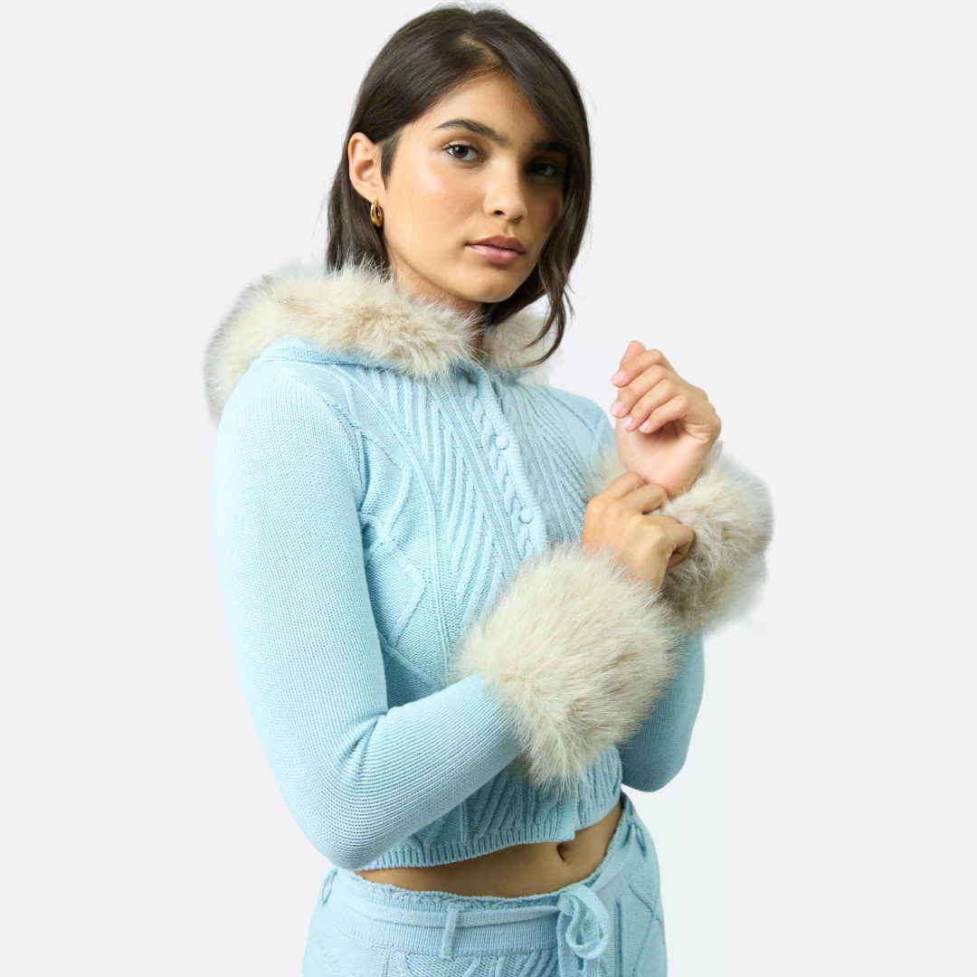 <PRODUCTTITLE> in Blue by House of Sunny.