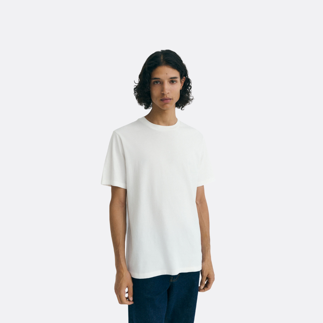 <PRODUCTTITLE> in White by Thinking Mu.